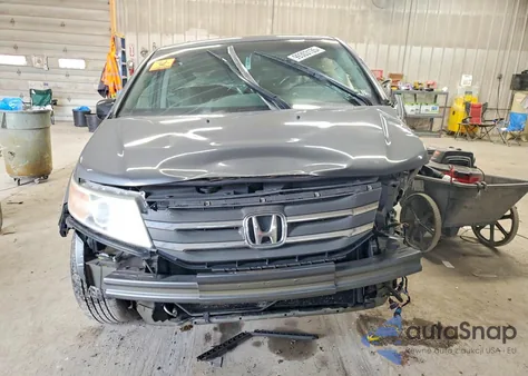 2012 Honda Odyssey Exl z USA, uszkodzony, nr VIN 5FNRL5H63CB008006